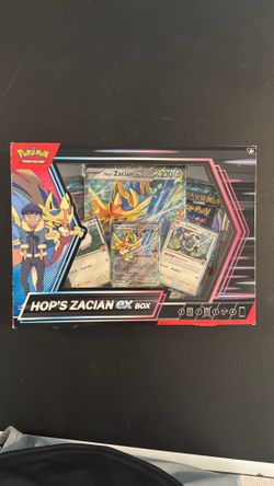 Pokemon Trading card - Hop’s Zacian EX box