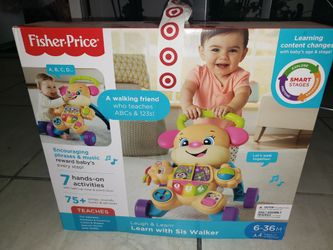 Fisher -price walk and laern