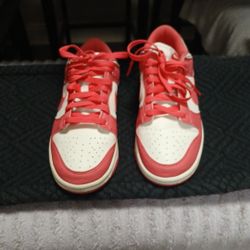 Pink and White Dunk Nike