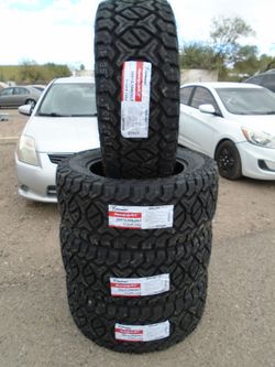 35x12.50R20 LT New Maxgrip Gripmax R/T 12 Ply Tires