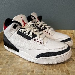 Air Jordan 3 Retro SE AJ3// Fire Red Denim - 9M 