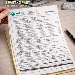 Ncr Forms Receipts Invoice Carbonless Forms 