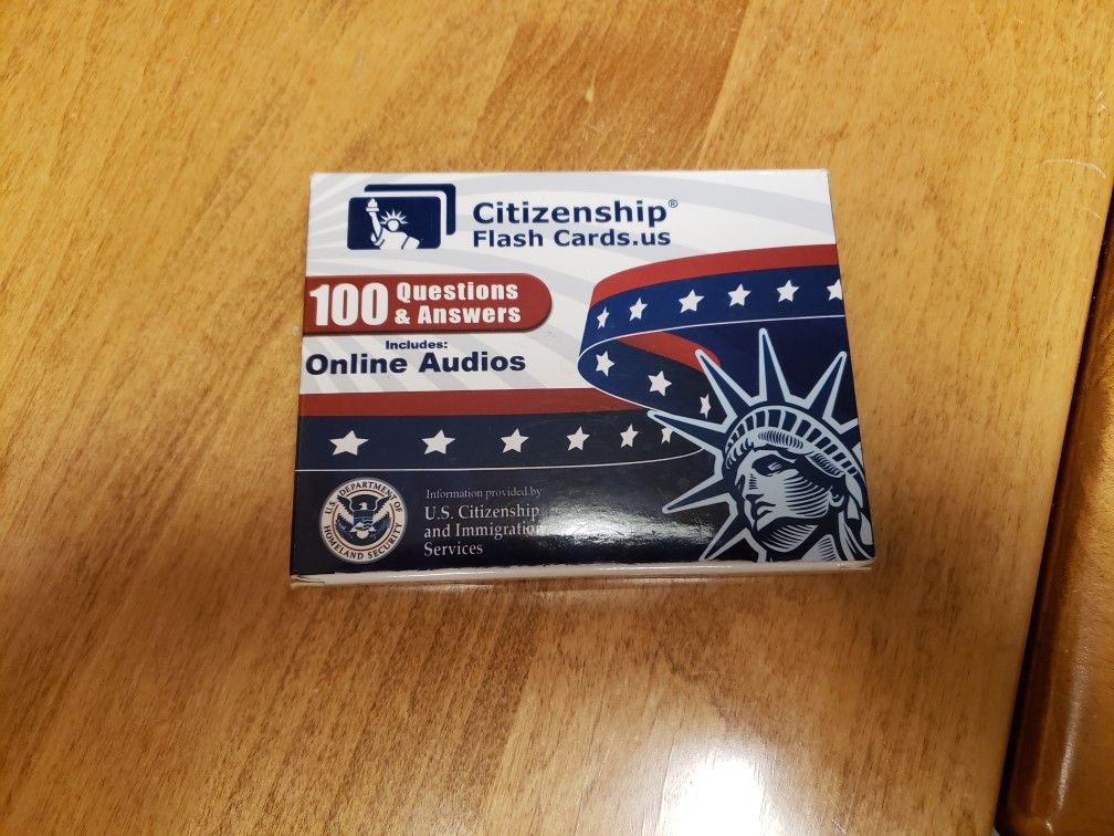 FREE 100 questions and answers citizenship flash cards