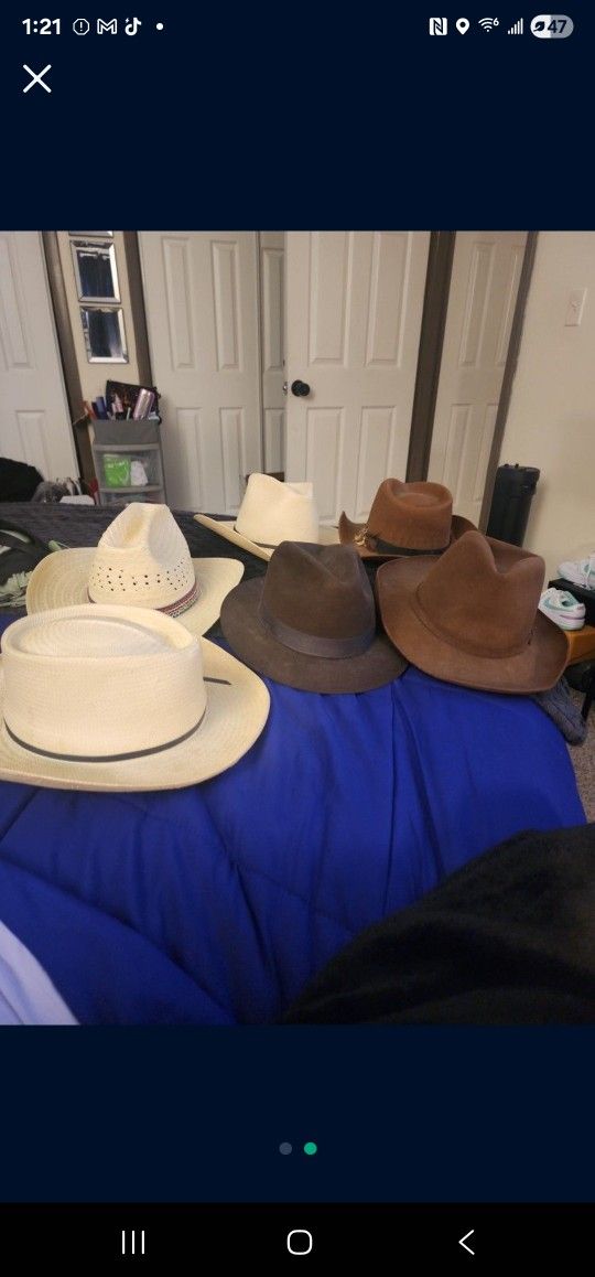Cowboys Hats  Size 7