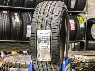 KUMHO SOLUS 215 45R17 Installed & Balanced