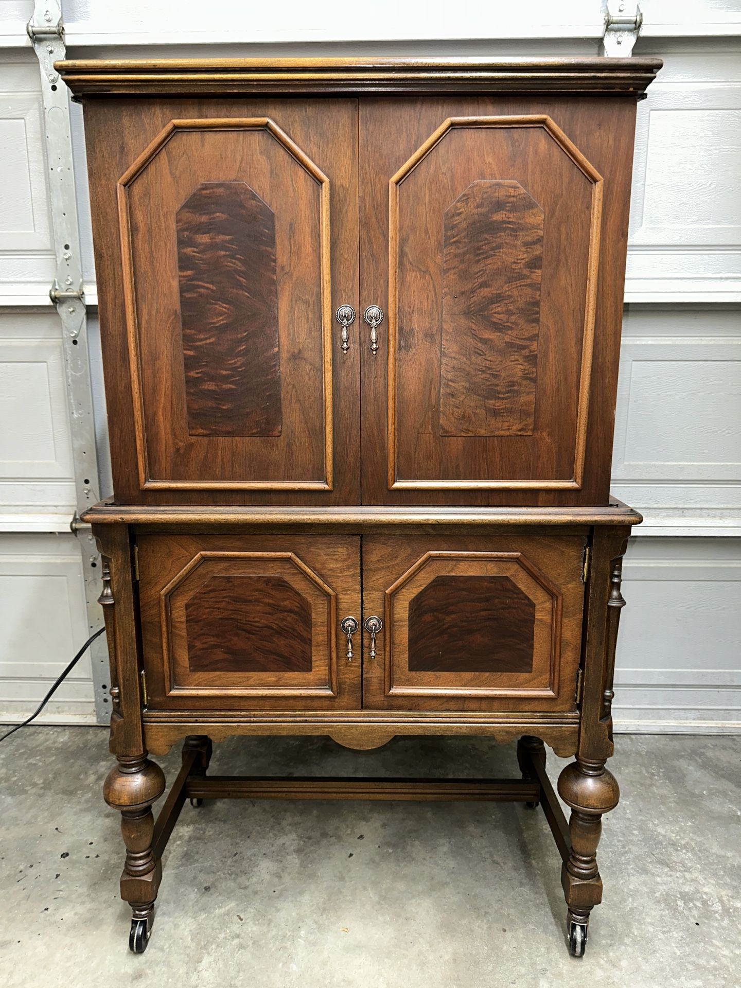 Antique Hutch with fold down desk