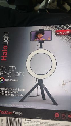 JUST THE HALO LIGHT…