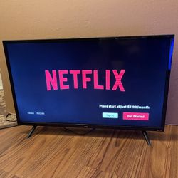TCL 32” Roku Smart TV With New Remote Control Included. $60 Firm On Price