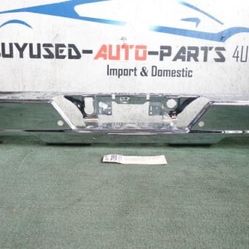 2019 - 21 - 2022 CHEVROLET SILVERADO GMC SIERRA REAR CHROME DUAL EXHAUST BUMPER OEM