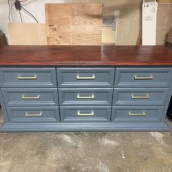 Nine Drawer Dresser