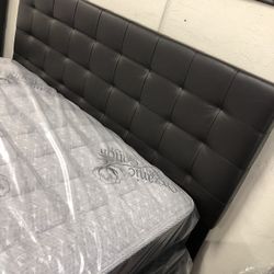 New Queen Size Bed With New Mattress And Boxspring Included