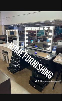 Furniture vanity with Bluetooth