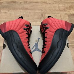 Jordan 12 Reverse Flu Game 