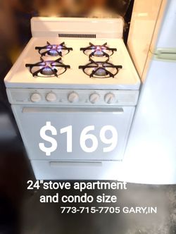 24" Small Stove Fridge Refrigerator Water Heater Furnace Coil Power Vent Electric