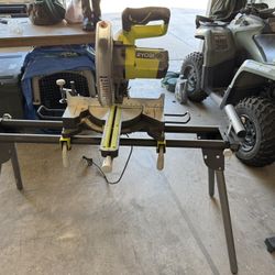 Miter Saw With Stand 