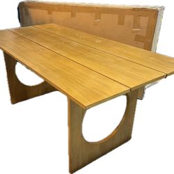 Urban Outfitters MCM Style Wood Dining Table