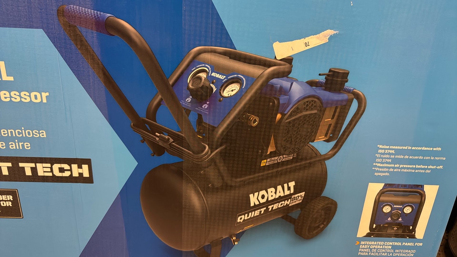 KOBALT 10-GAL AIR COMPRESSOR
