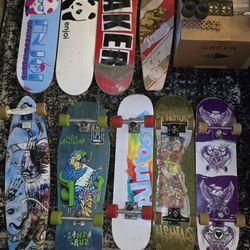 Complete Skateboards, Brand New Decks, Lots More