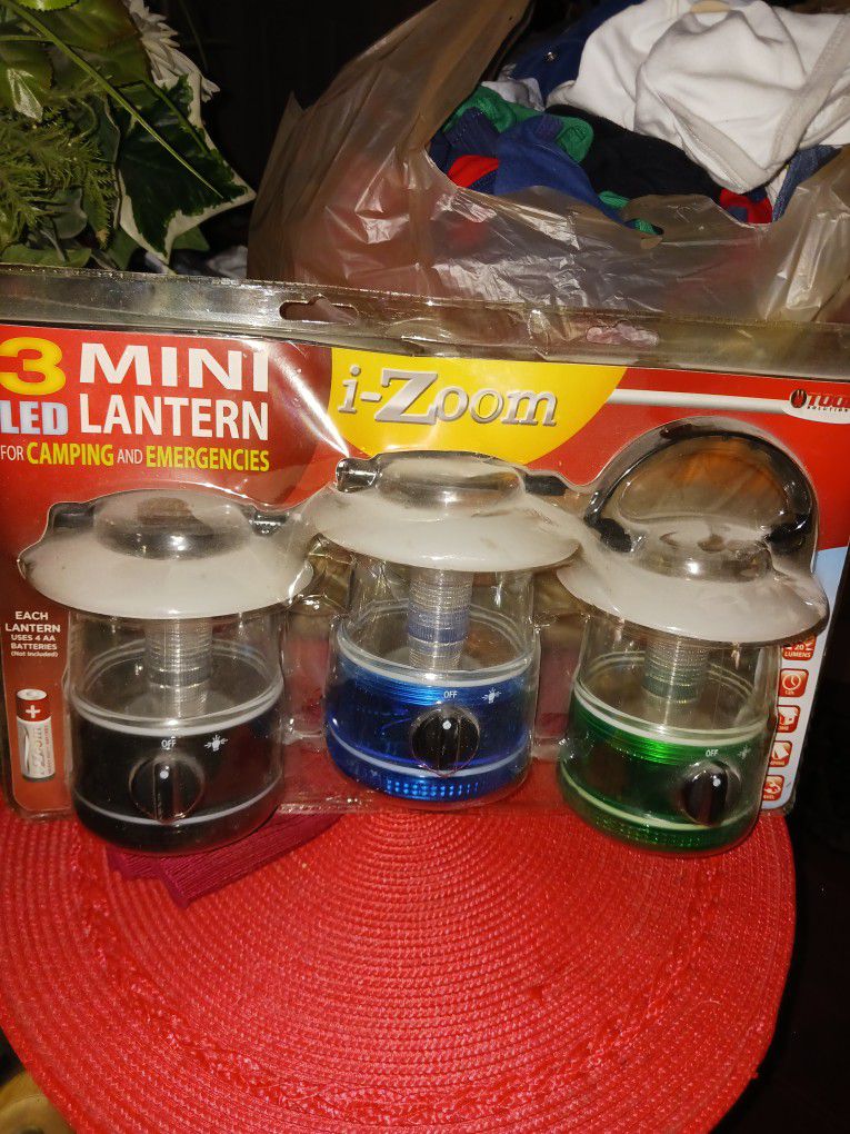 3pc Pack Brand New Lanterns 10 Firm Look My Post Alot Item