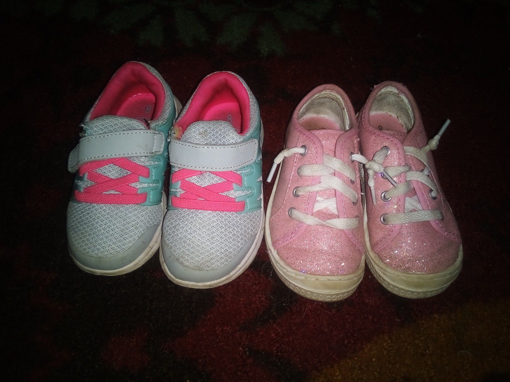 Girl's Toddler Size 8 Shoes