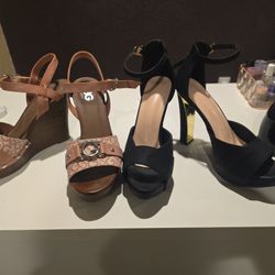 2 Pairs Of Heels