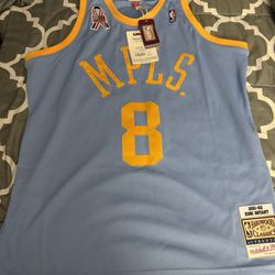 Kobe Bryant Lakers Throwback MPLS Jersey #8 Mitchell & Ness 
