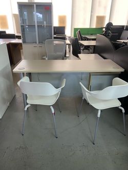 Modern desk l shape 60”x60”