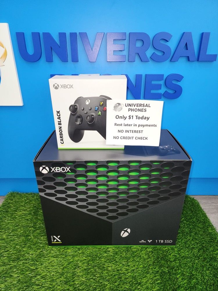 MICROSOFT XBOX SERIES X 1TB GAMING CONSOLE NEW IN BOX $1 DOWN