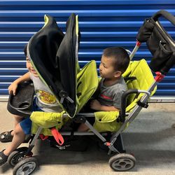 JOOVY Double Stroller 