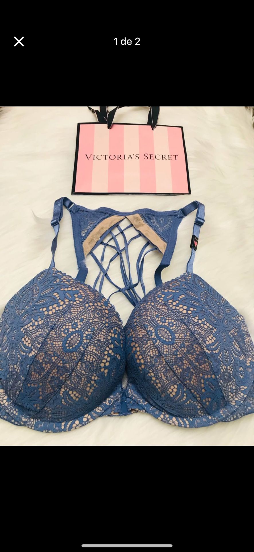 VICTORIA SECRET PUSH UP BRA 34DD