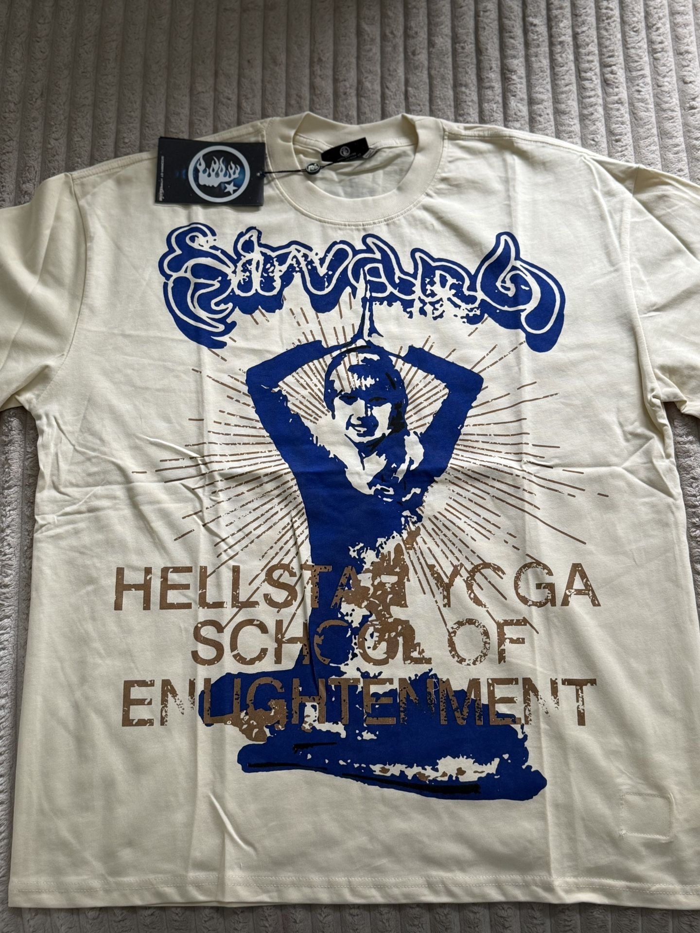 Hellstar Cream/Blue XL