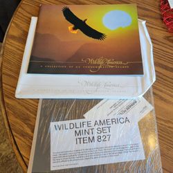 Brand New Unopened Wildlife America Set Of 50 Stamps 1987 Commemorative Book