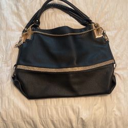 Black And Gold Purse 