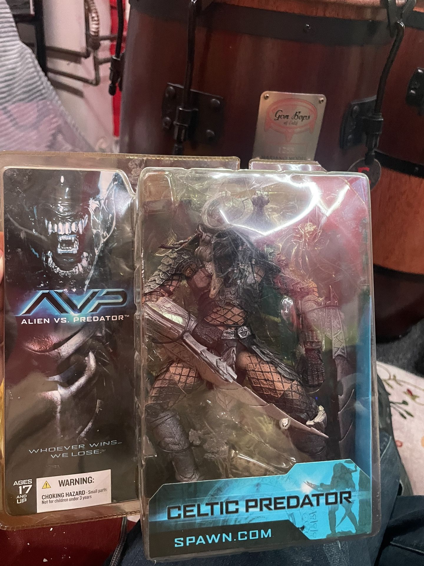 👽🔥 Celtic Predator – Alien vs Predator (Spawn) Figura de colección