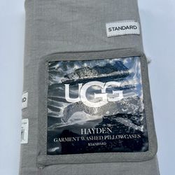 UGG gray pillowcases