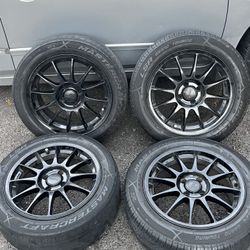 4 tires and rims 