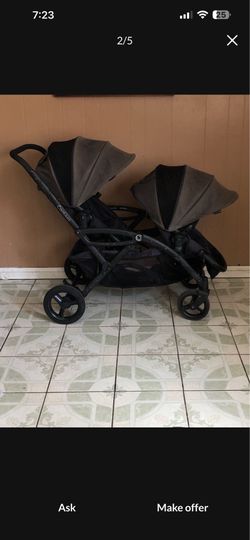 CONTOURS OPTIONS ELITE DOUBLE STROLLER!!!!