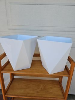 Geometric shape planters