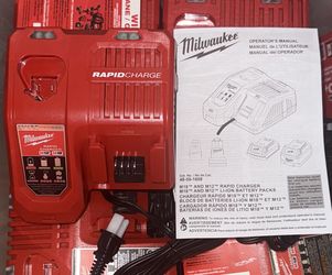 Milwaukee M18/M12 Rapid Charger. Model #48-59-1808