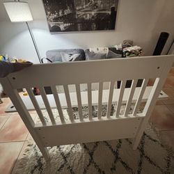 IKEA Twin Bed White 