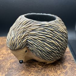 Vintage Partylite Mama Hedgehog Candle Holder RETIRED Animal Collector