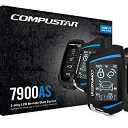 Compustar CS7900-AS All-in-One 2-Way Remote Start and Alarm Bundle w/ 3000 Feet Range