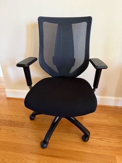 Ergonomics height adjustable desk chair