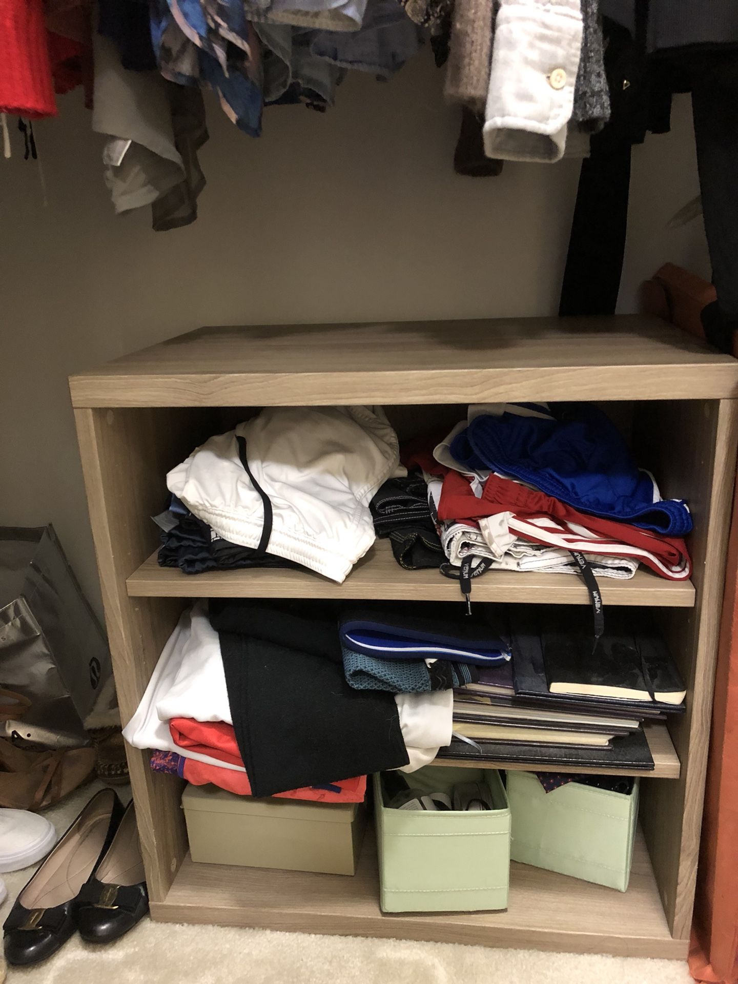 IKEA Besta Frame with shelf (walnut light gray)