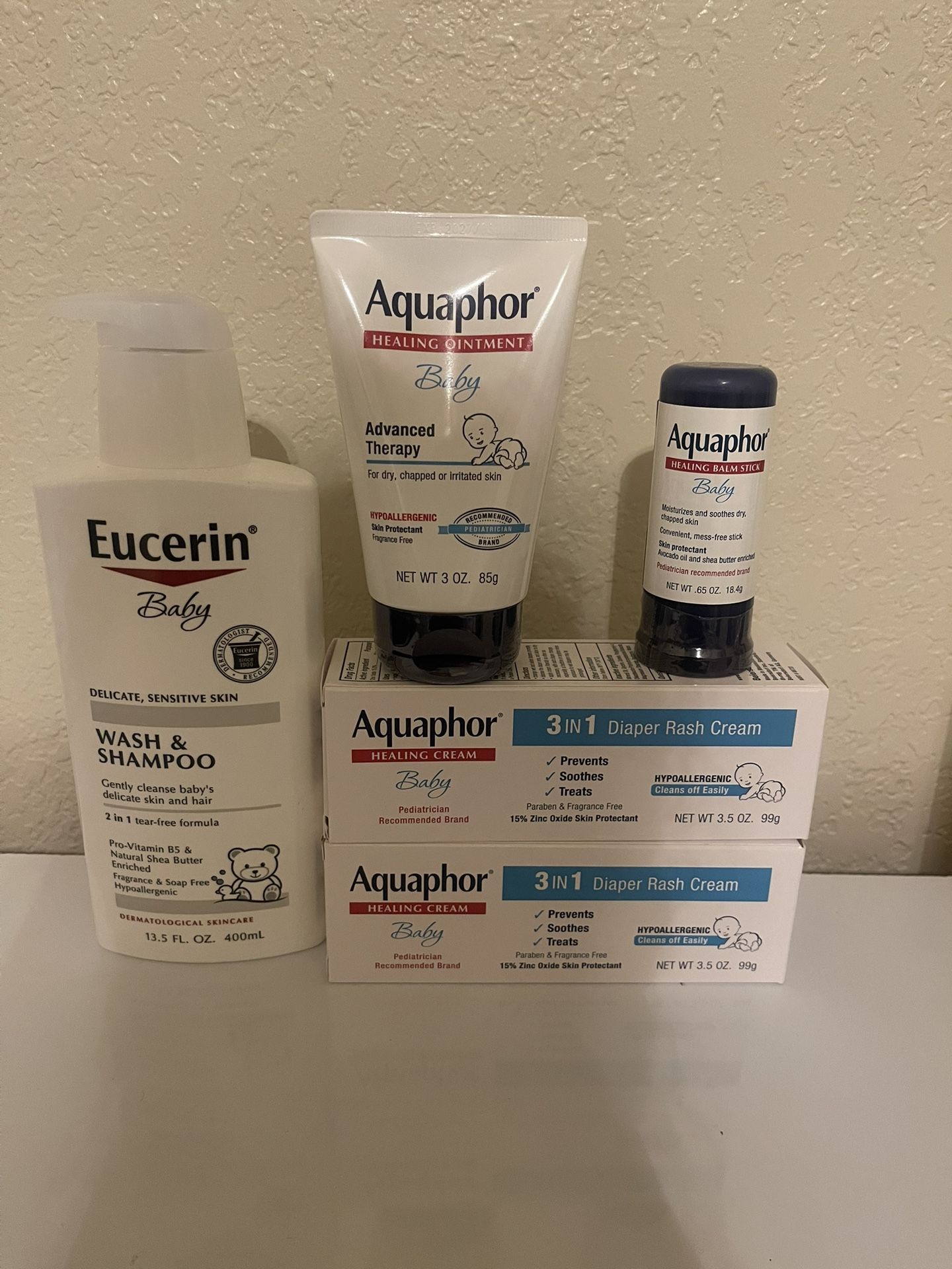 Aquaphor and Eucerin Baby Care Set