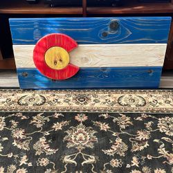 Colorado Wooden Sign