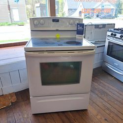 Whirlpool Glass Top Electric Stove Nice And Clean Financing Available 