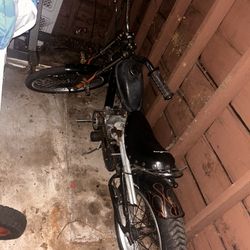 Chopper Motor Bike 