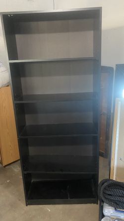 Black Bookshelf 