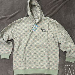 Teddy Fresh Argyle, Hooded Sweatshirt XXL Brand New, Never Worn,